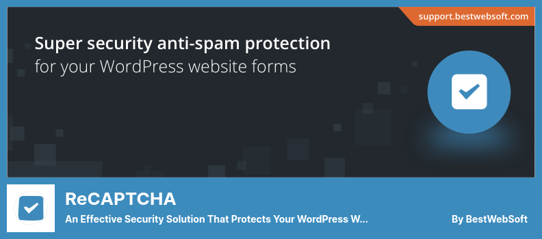 Plugin reCAPTCHA - O soluție de securitate eficientă care vă protejează site-ul WordPress