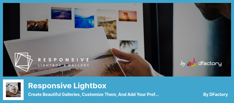 المكوِّن الإضافي Lightbox سريع الاستجابة - إنشاء معارض جميلة وتخصيصها وإضافة أنماطك المفضلة في دقائق