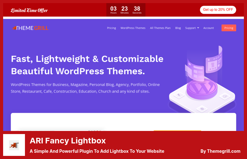 ARI Fancy Lightbox Plugin - Un plugin simplu și puternic pentru a adăuga Lightbox pe site-ul dvs