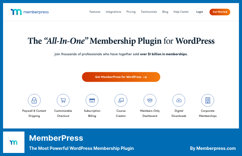 MemberPress Plugin - Cel mai puternic plugin WordPress de membru