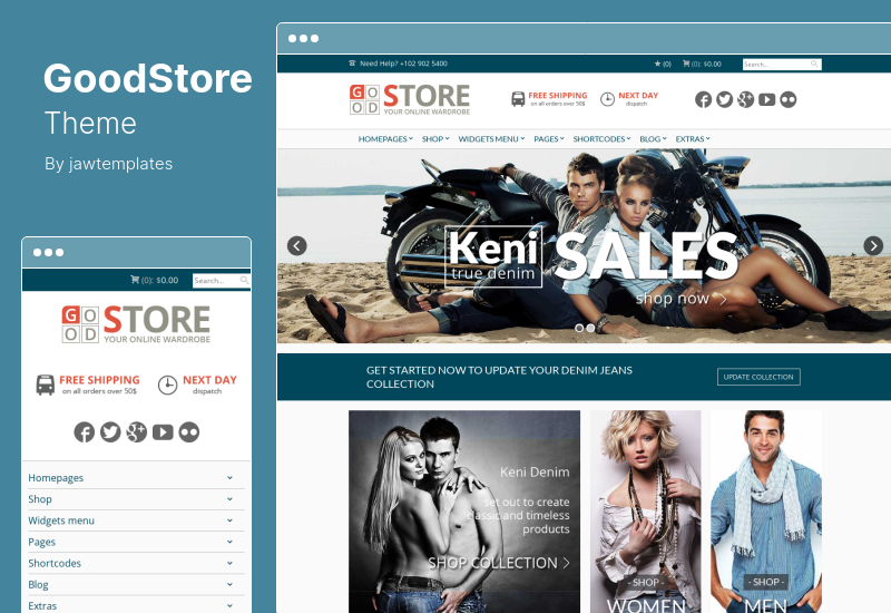 GoodStore Teması - WooCommerce Teması