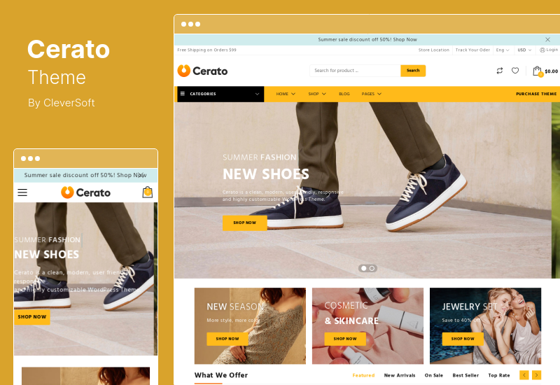 Cerato-Thema - Mehrzweck-Elementor-WooCommerce-Theme