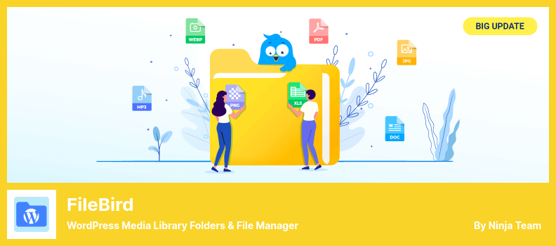 FileBird Plugin - WordPress Medienbibliothek Ordner & Dateimanager