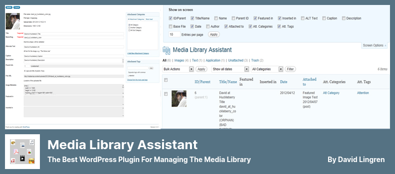 Media Library Assistant Plugin - Cel mai bun plugin WordPress pentru gestionarea bibliotecii media