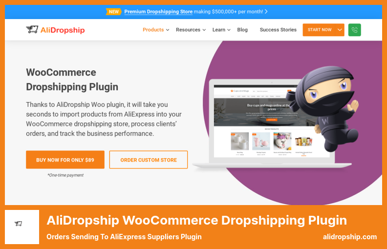 Plugin de livraison directe AliDropship WooCommerce Plugin - Commandes envoyées aux fournisseurs AliExpress