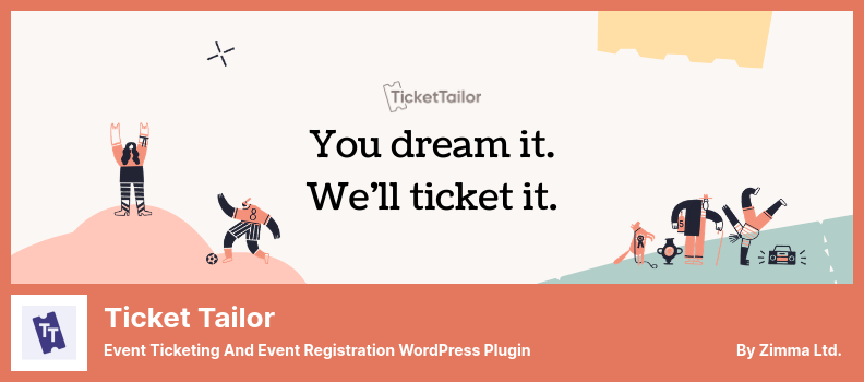 Ticket Tailor Plugin - 活动票务和活动注册 WordPress 插件