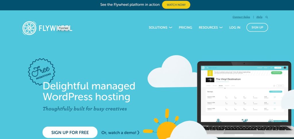 Paket dan Opsi Hosting WordPress Terkelola Flywheel untuk Blogger