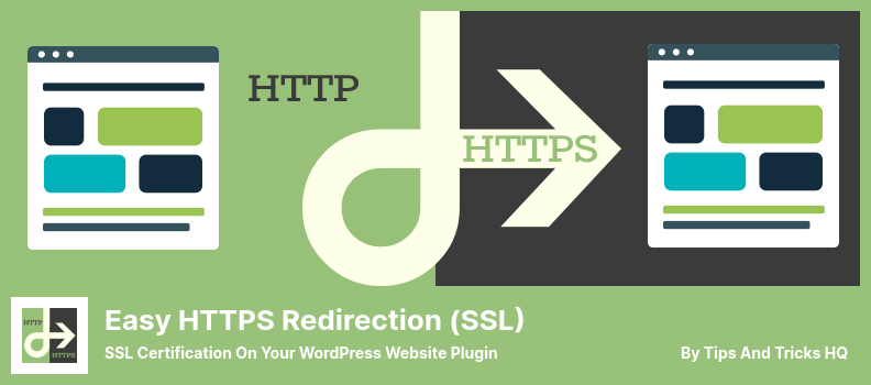 Plugin Pengalihan HTTPS (SSL) Mudah - Sertifikasi SSL Di Plugin Situs WordPress Anda