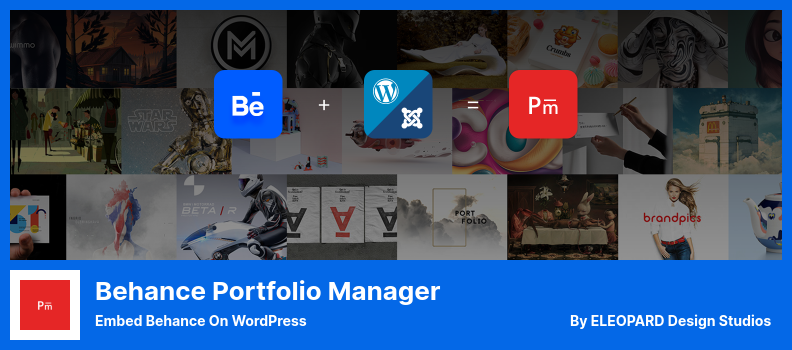 ปลั๊กอิน Behance Portfolio Manager - ฝัง Behance บน WordPress