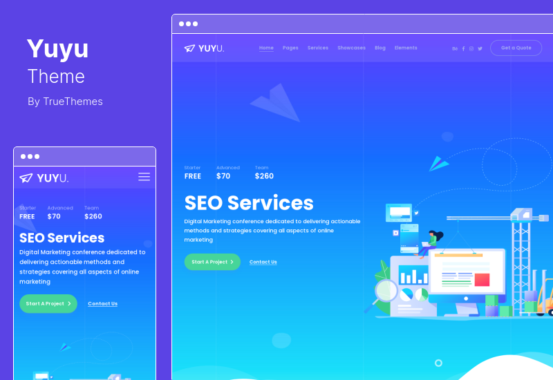 Tema Yuyu - Agencia SEO