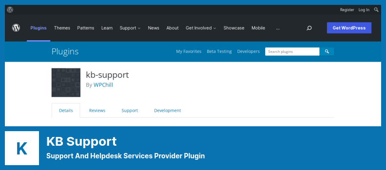 KB Support Plugin - البرنامج المساعد لمزود خدمات الدعم ومكتب المساعدة