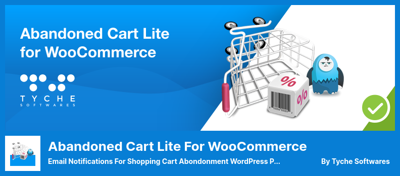 Abandoned Cart Lite for WooCommerce Plugin - Notifications par e-mail pour l'abandon de panier WordPress Plugin