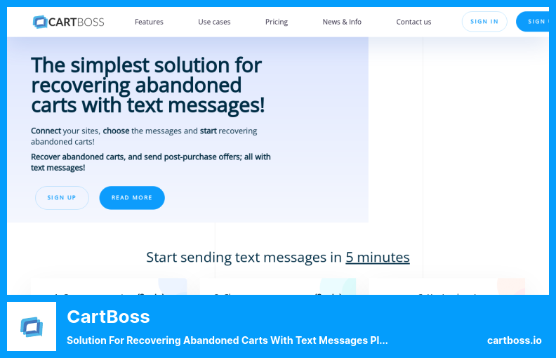 Plugin CartBoss - Solution pour récupérer les paniers abandonnés avec le plugin de messages texte