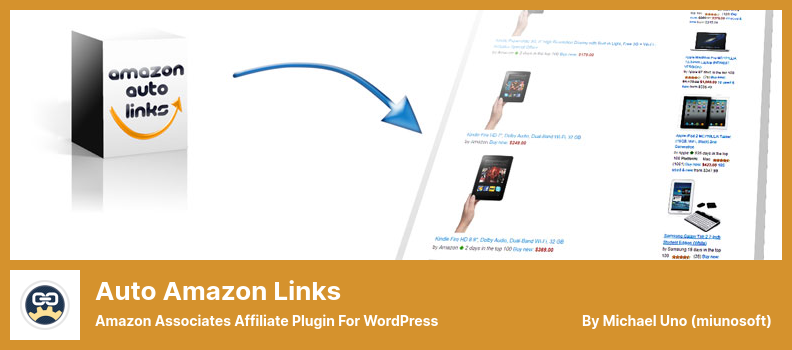 Auto Amazon Links Plugin - مكون إضافي تابع لـ Amazon Associates لـ WordPress