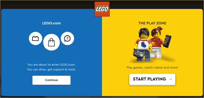 Pagine delle domande frequenti sui VIP di Lego