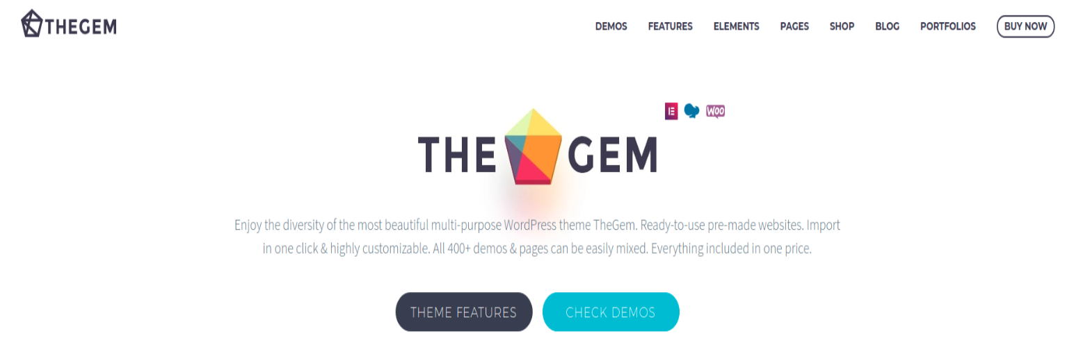 Thème Premium WordPress TheGem