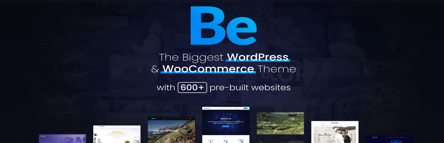 BeTheme Thème WordPress professionnel populaire