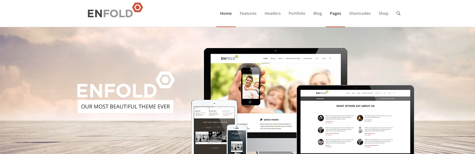 Enveloppez un beau thème WordPress premium