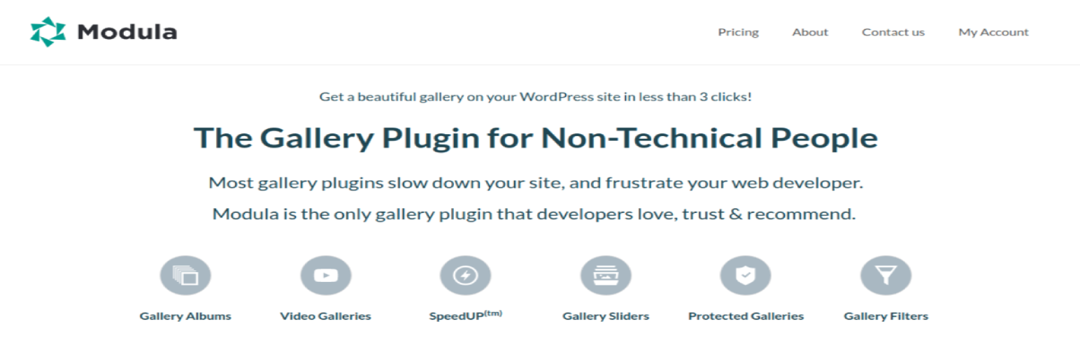 Modula Gallery WordPres plugin