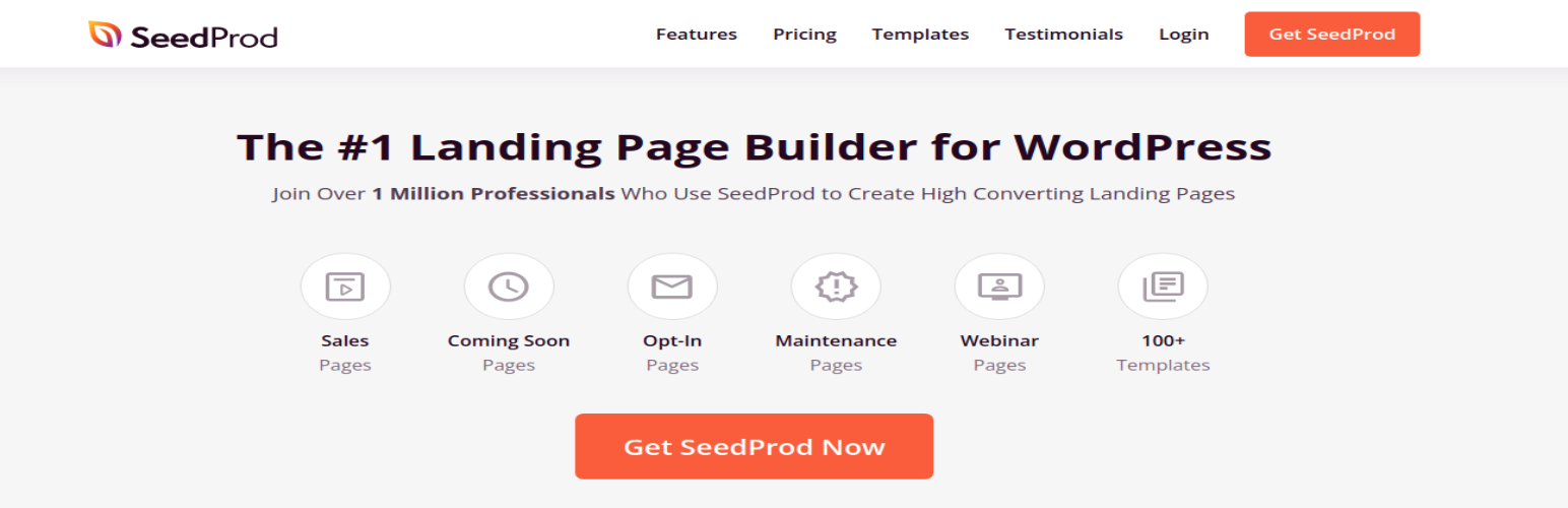 SeedProd เครื่องมือสร้างหน้า Landing Page ที่ดีที่สุด