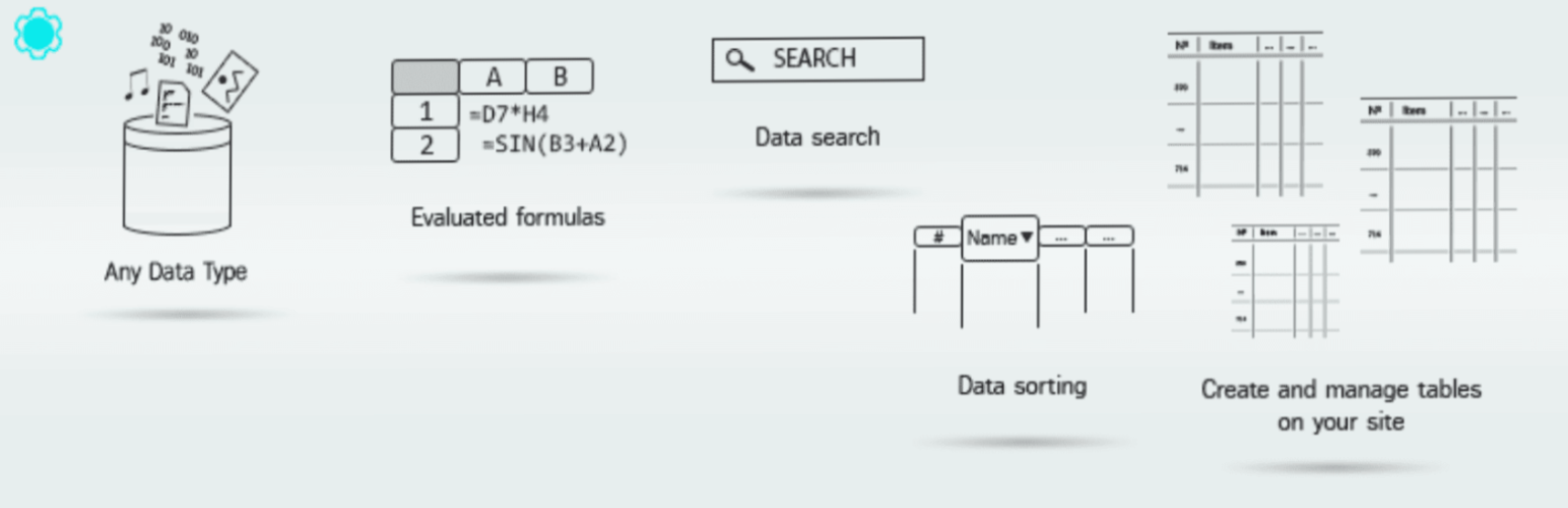 Plugin WordPress Generator de tabele de date