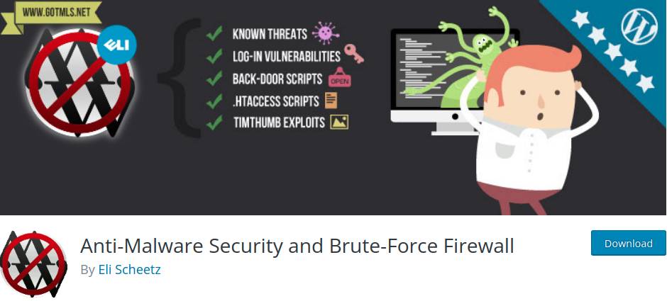 Securitate anti-malware și firewall de forță brută