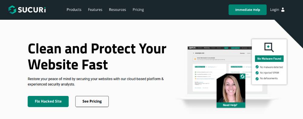 Cel mai bun plugin gratuit de securitate WordPress: Sucuri