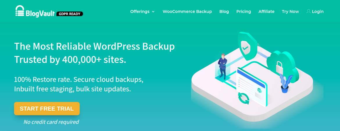 BlogVault Cel mai bun serviciu de backup pentru WordPress