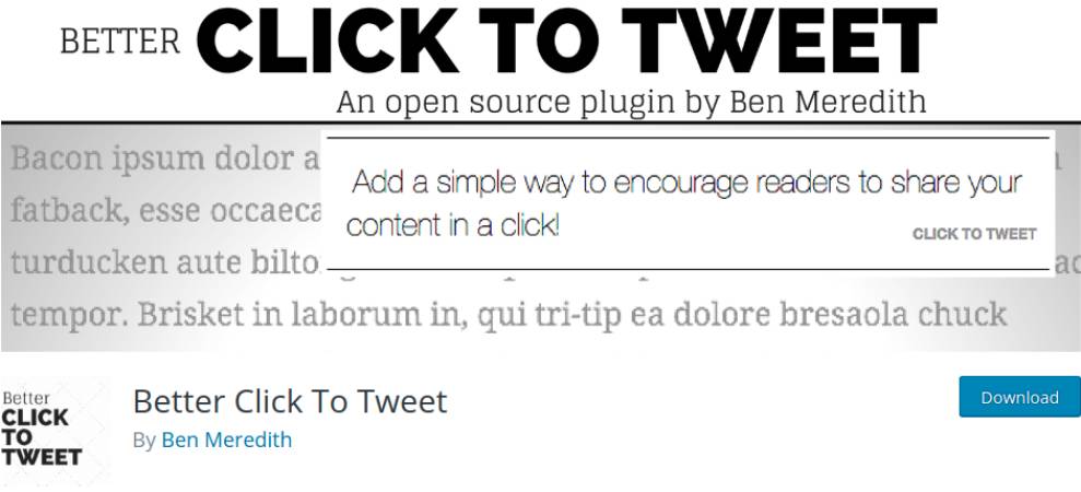 Clique para Tweetar para WordPress