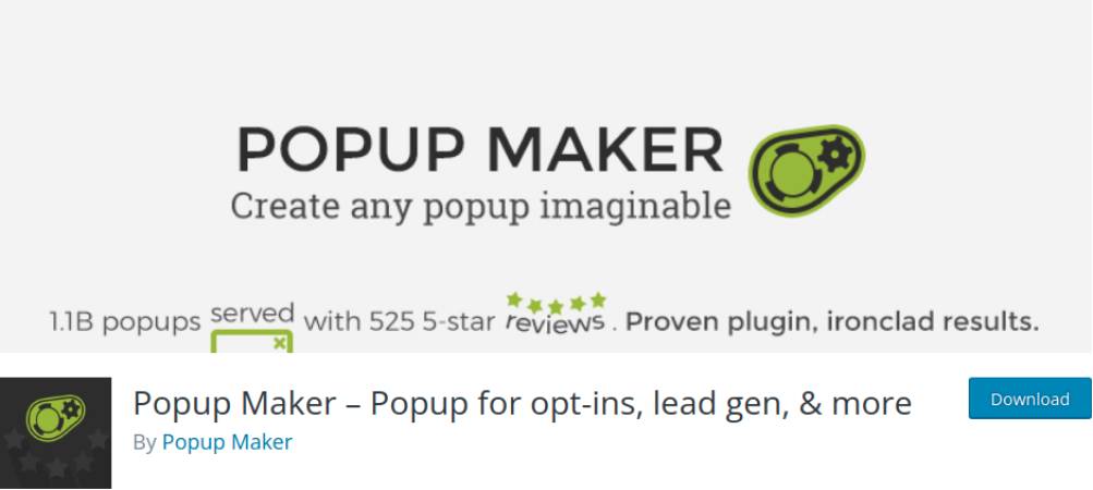 Plugin WordPress Popup Maker