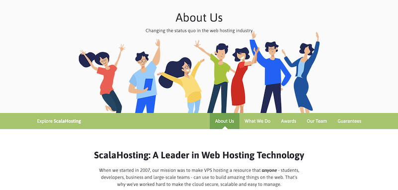 Получить промо ScalaHosting