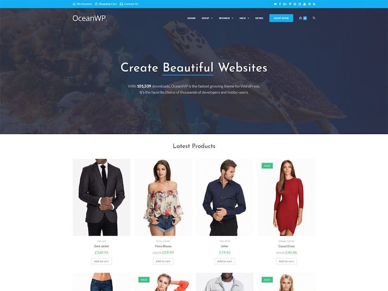 OceanWP WordPress-Theme