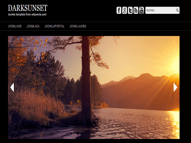 Dunkel – Joomla Template Dunkel kostenlos
