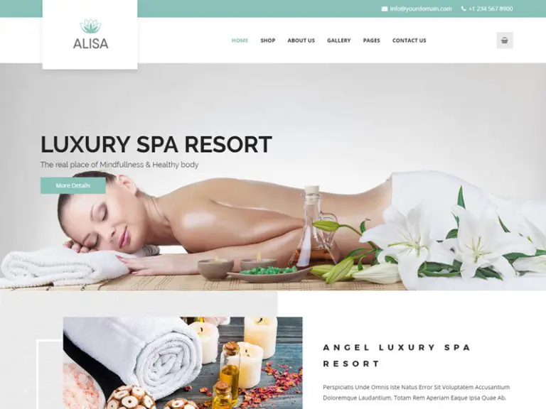 Alisa Modèle de beauté Joomla gratuit