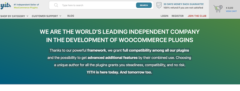 Yith Themes أعلى ملحقات WooCommerce