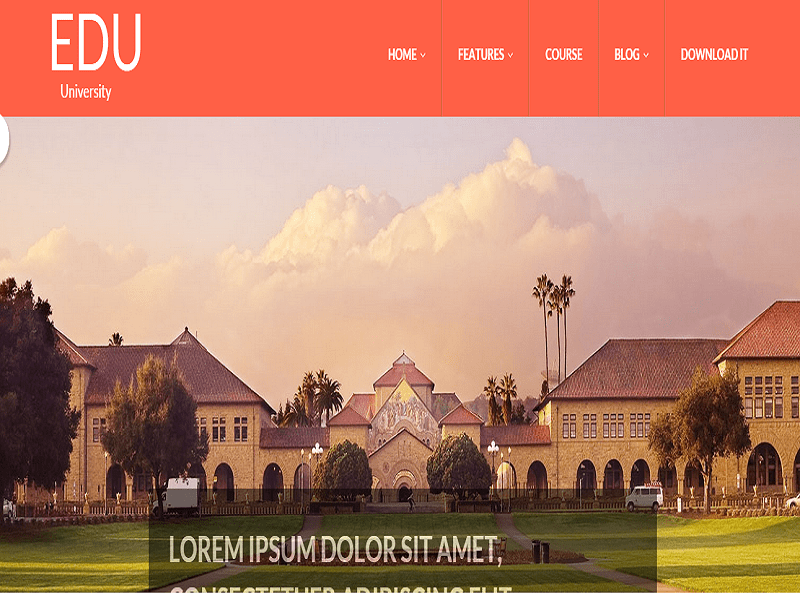 Edu – Kostenlose Joomla-Template-Website-Universität