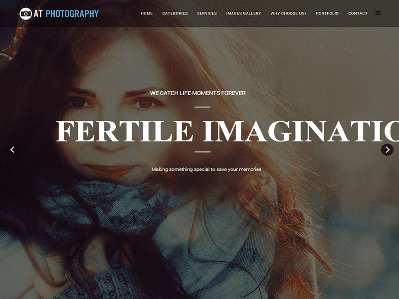 At Photography – Template Joomla Free For Image Gallery, Photography