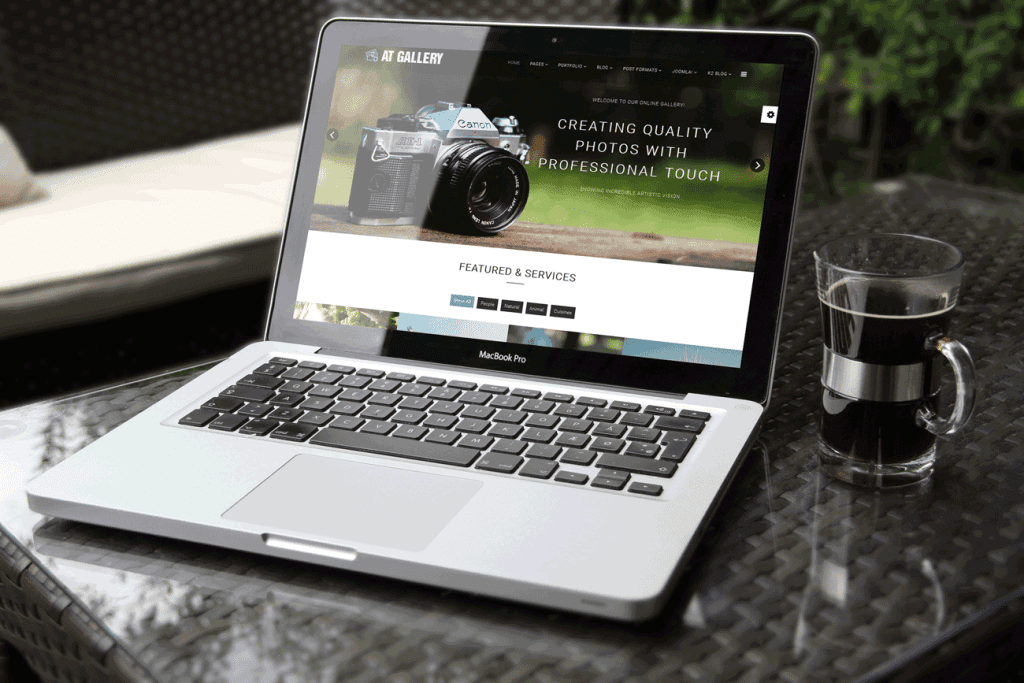 La Galerie – Fotografie gratuită, Galerie de imagini Șablon Joomla