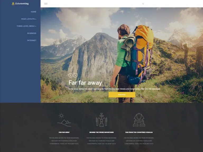 Globetrotting Tema Wordpress Gratis Untuk Perjalanan