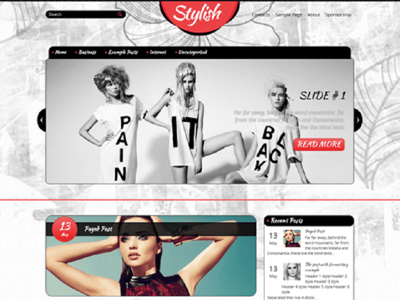 Stylisch-freies Wordpress Theme Fashion