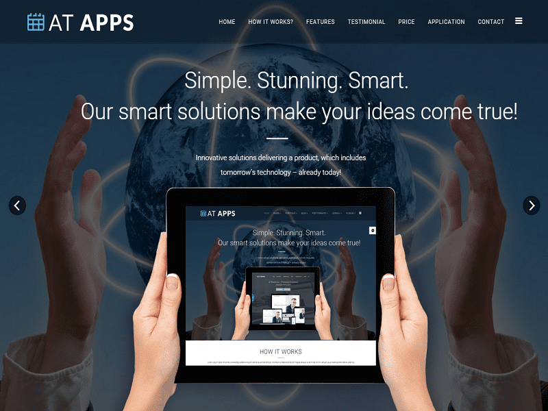 Bei Apps – Mobile Apps Joomla Template Free