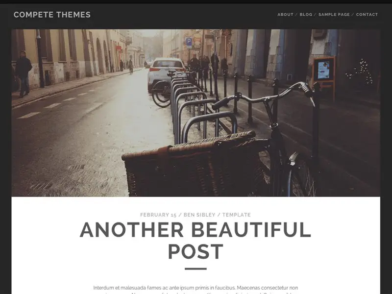 Tracks Thème Wordpress gratuit pour blog ou magazine