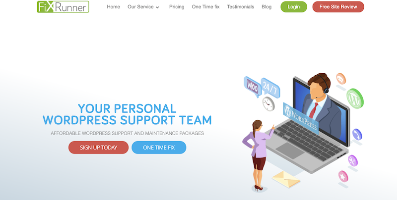 خطط رعاية FixRunner WordPress