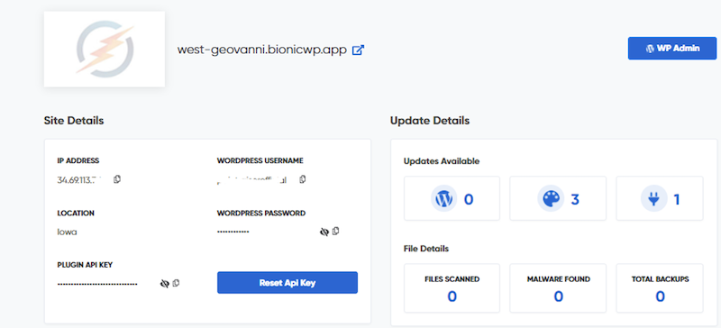 استضافة BionicWP المدارة