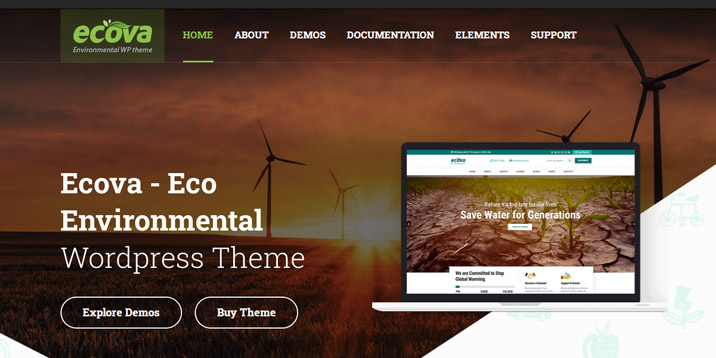 ecova-WordPress-テーマ