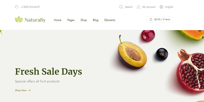 naturellement-WordPress-theme