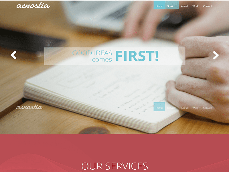 Tm Acrostia – Kostenlose Onepage-Joomla-Vorlage