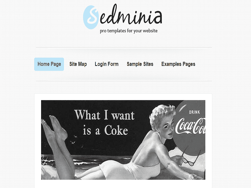 Sedminia – Modelo de Blog Joomla 2.5