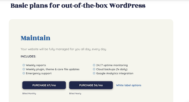 Wpバフの価格設定を維持する