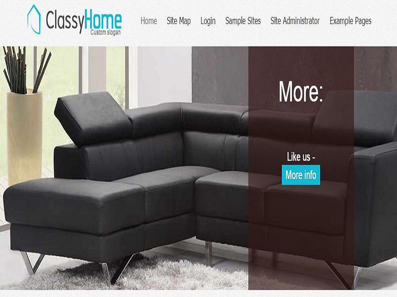 Classyhome – Eviniz İçin Ücretsiz Joomla Şablonu